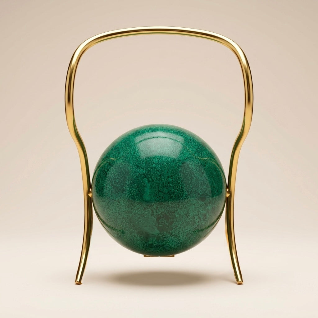 The Malachite Gilded Orb