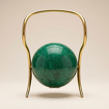 The Malachite Gilded Orb