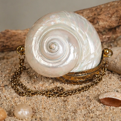 Oceanic Orb Clutch- Mini Coin Bag