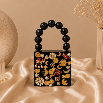 Noir Motif Mini coin - Bag