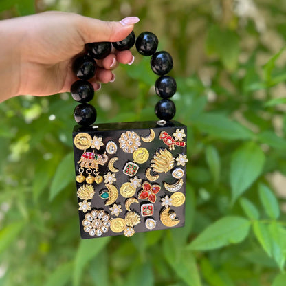 Noir Motif Mini coin - Bag
