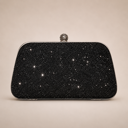 Midnight Stardust Clutch