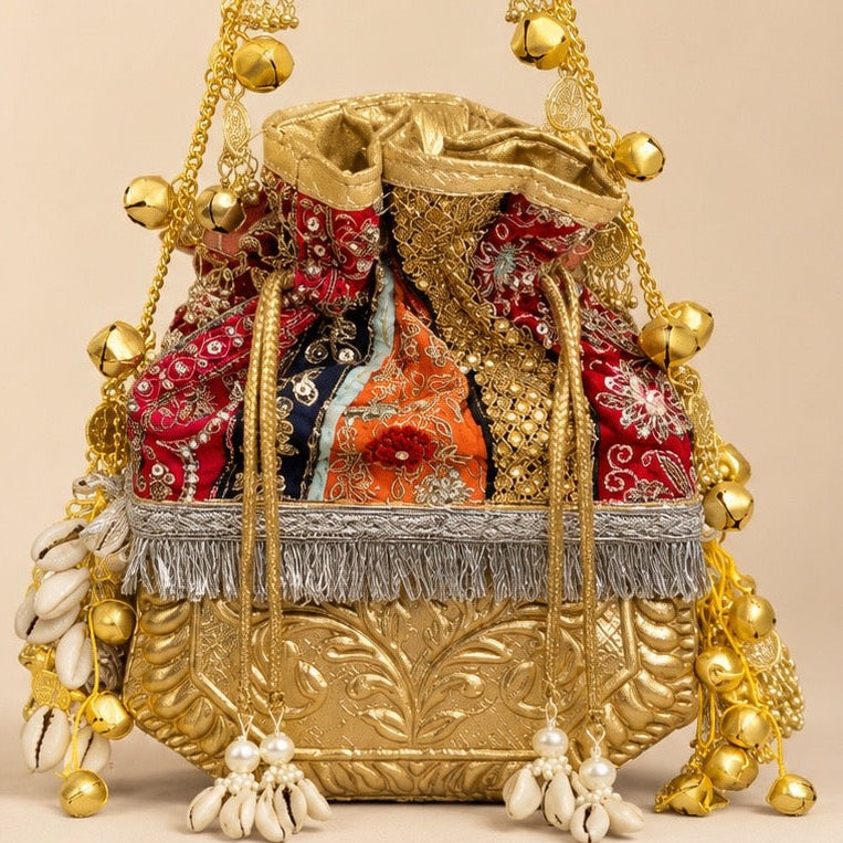 Royal Patchwork Potli
