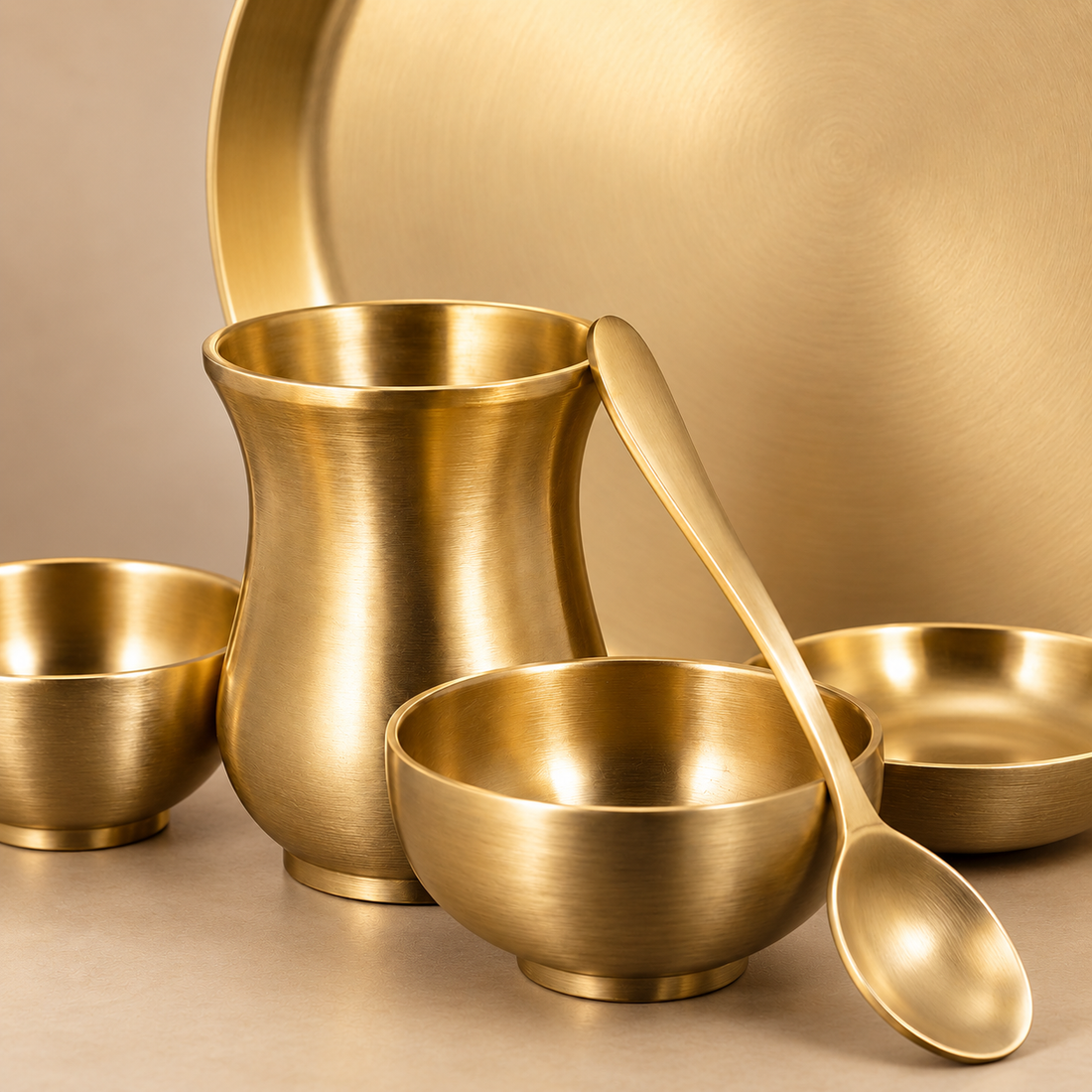 Kansa thali set