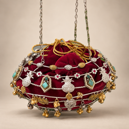 Ruby Bloom Potli