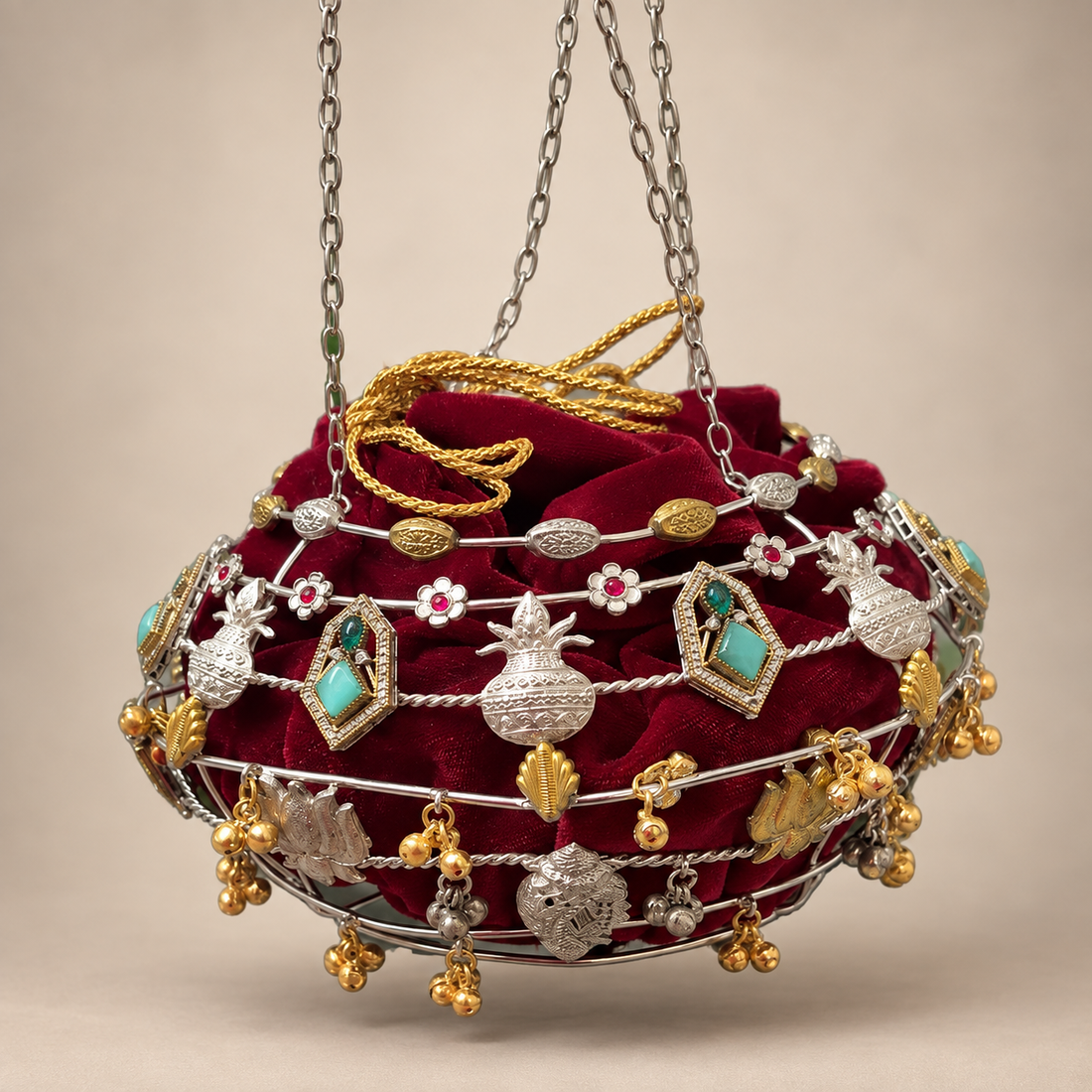 Ruby Bloom Potli