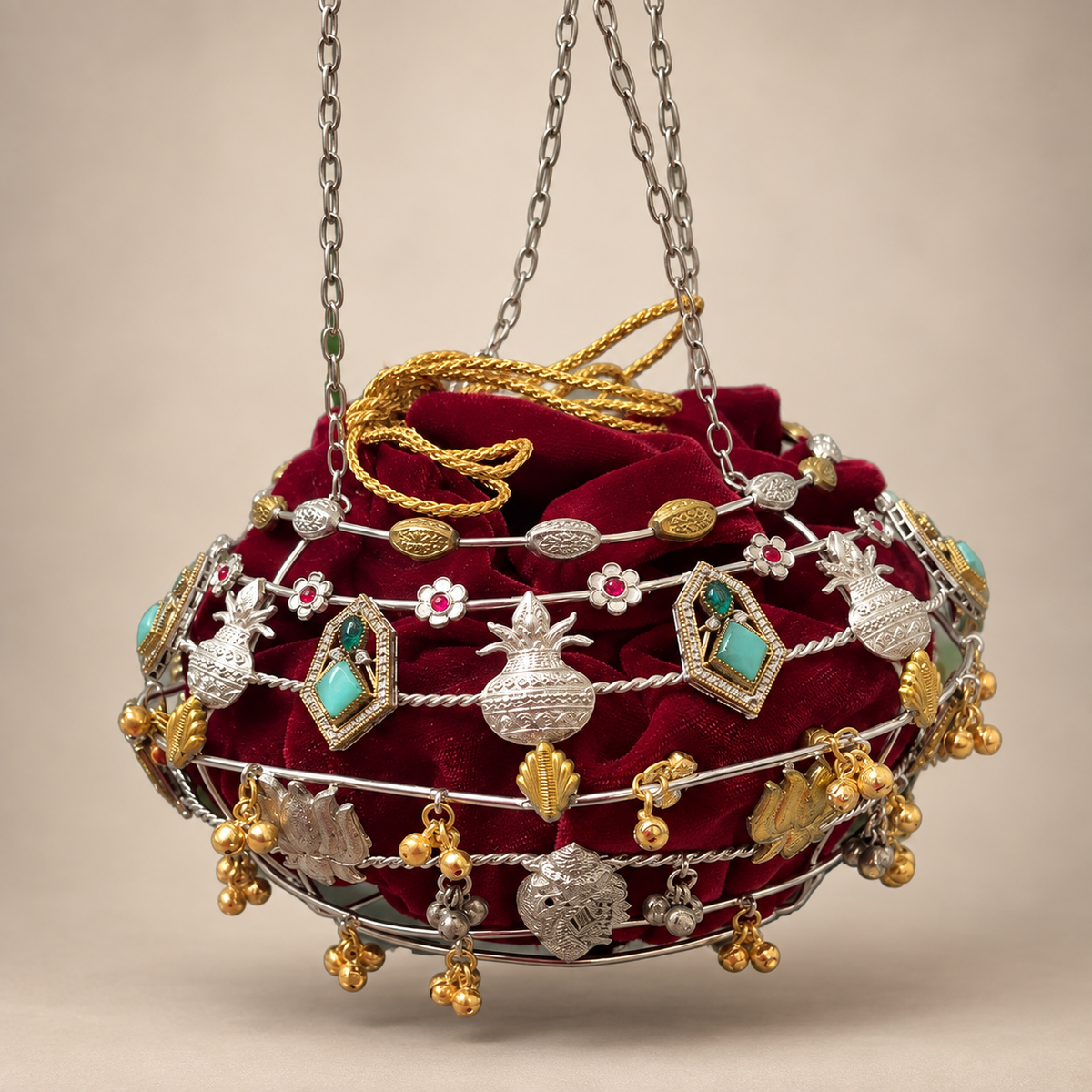 Ruby Bloom Potli