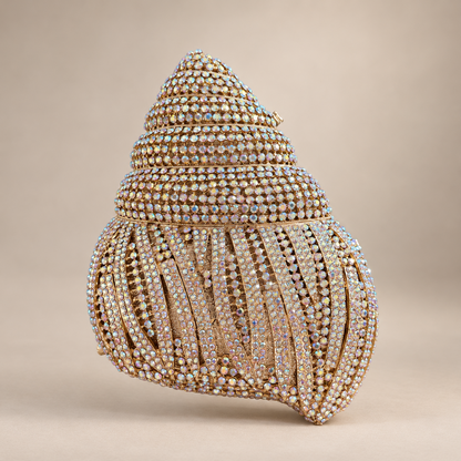 Lustre Shell Clutch