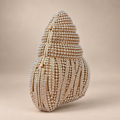 Lustre Shell Clutch