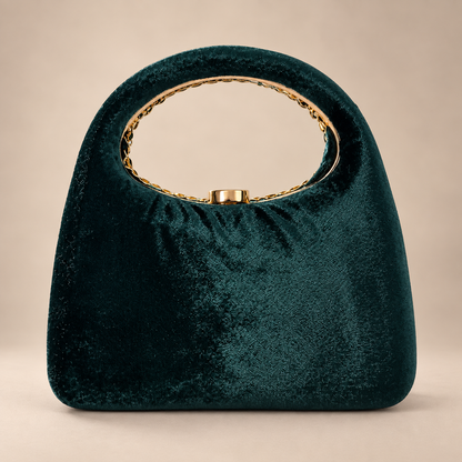 Emerald Grace clutch