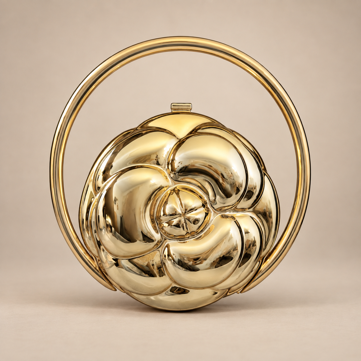 Golden Muse clutch