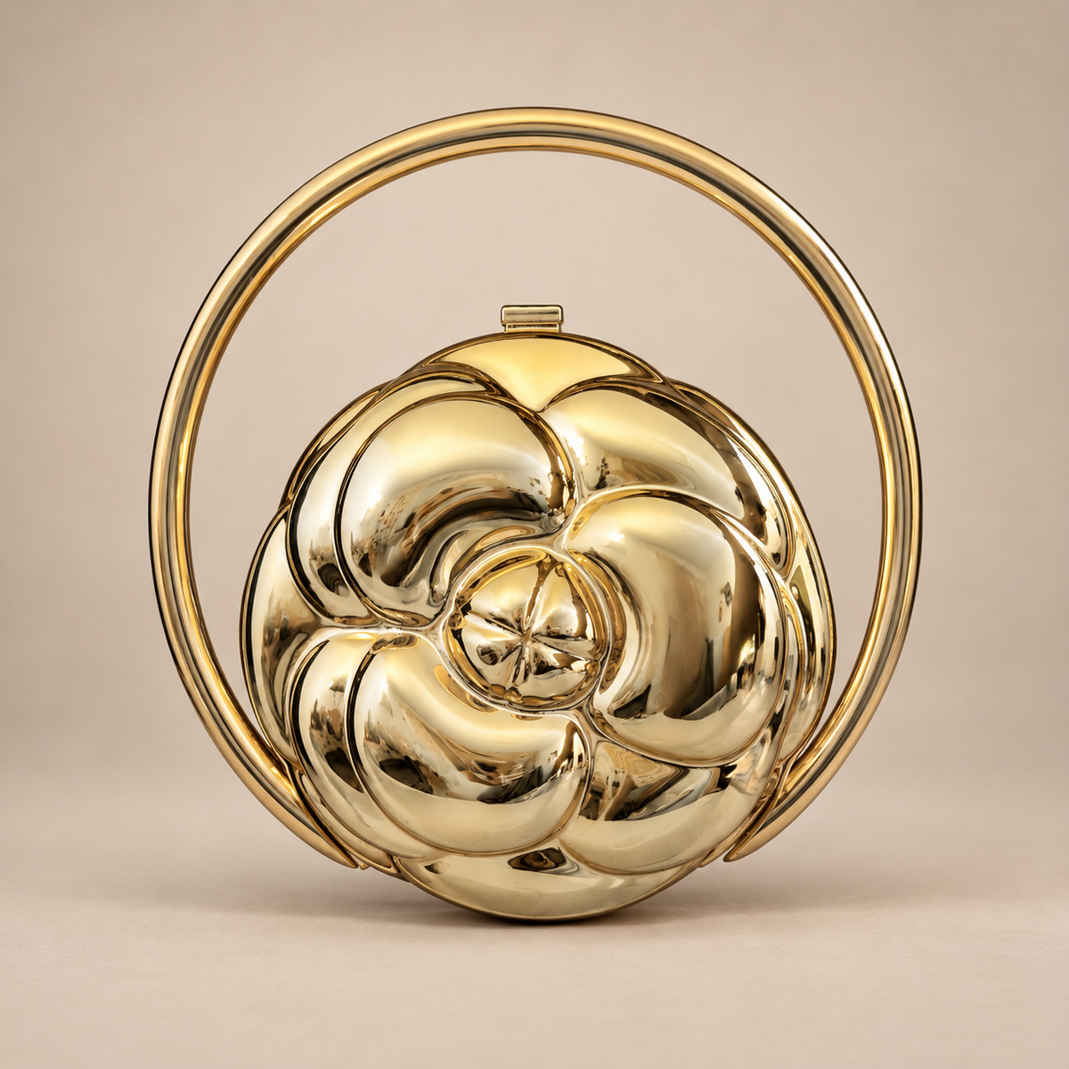 Golden Muse clutch