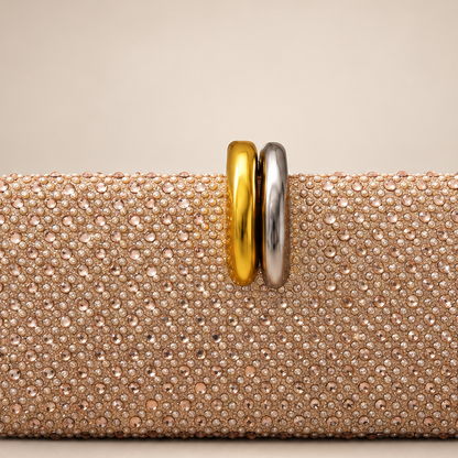 Blush Gleam Clutch