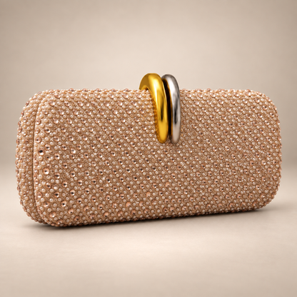 Blush Gleam Clutch