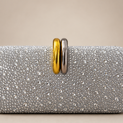 Silver Gleam Clutch