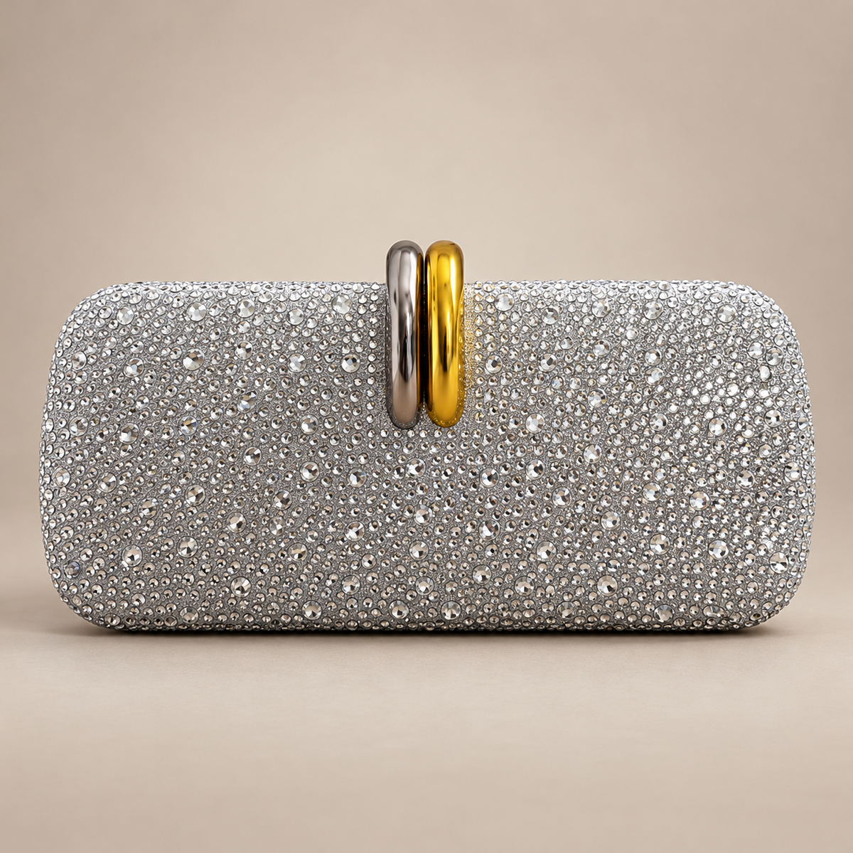 Silver Gleam Clutch