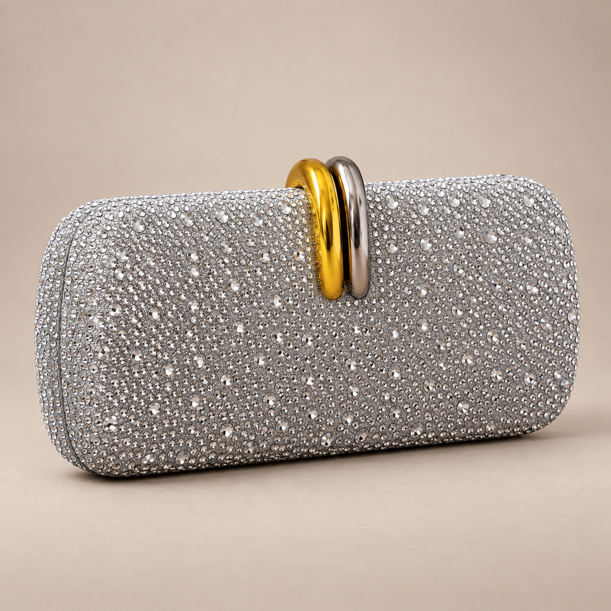 Silver Gleam Clutch