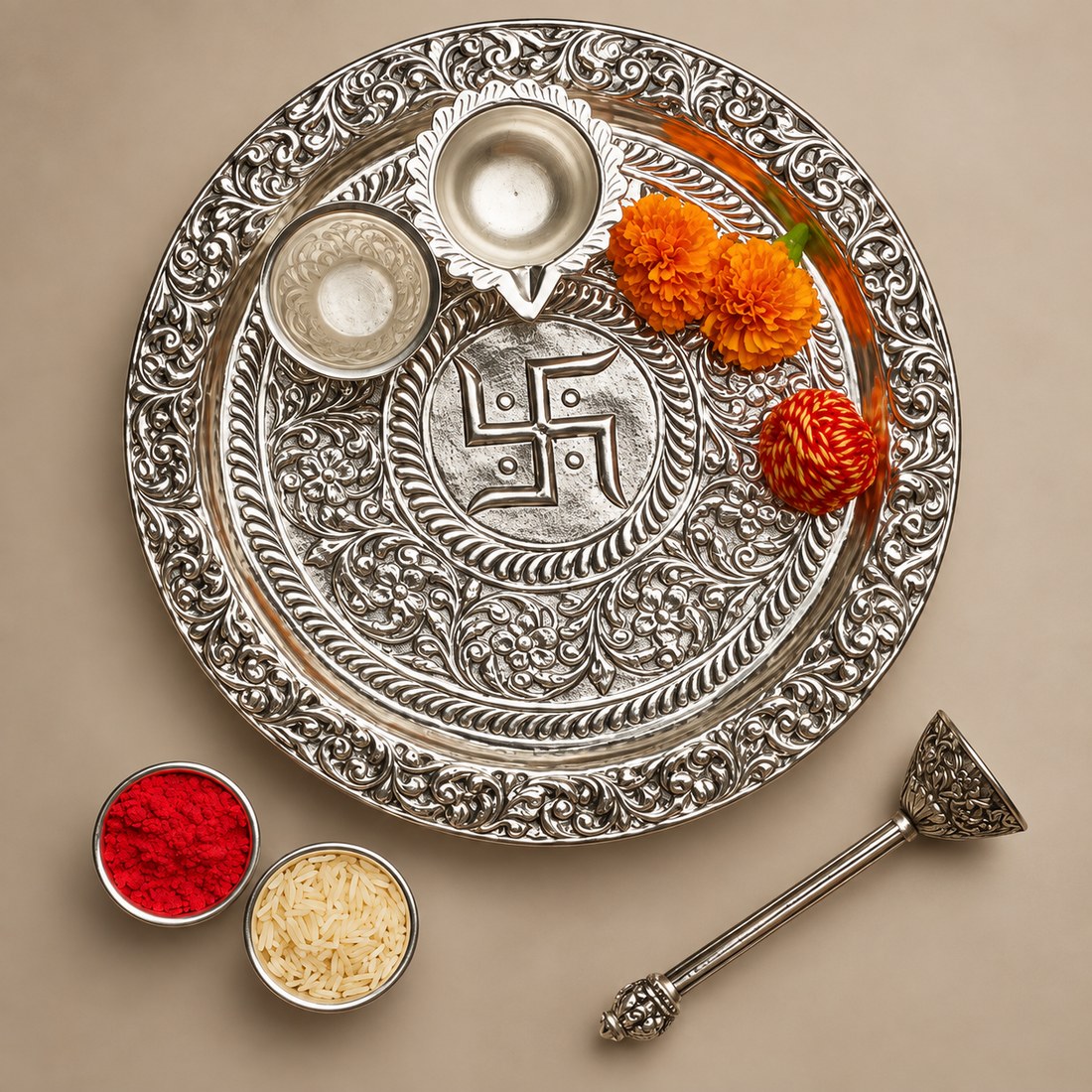Divine Grace - Pooja Thali
