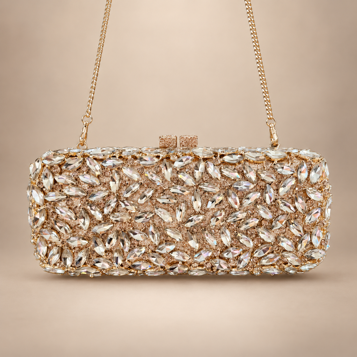Celeste Crystal Clutch