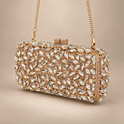 Celeste Crystal Clutch