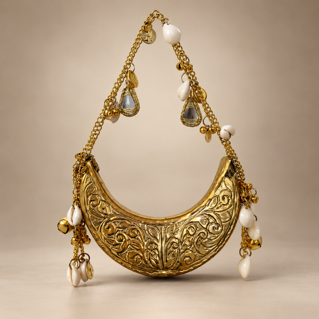 Royal Shell Crest mini bag