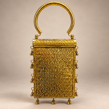 Riva Gold clutch
