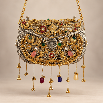 Antique Aura Clutch