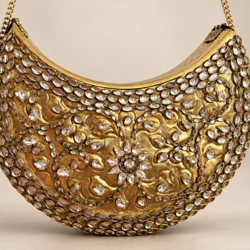 Gilded Grace Handbag