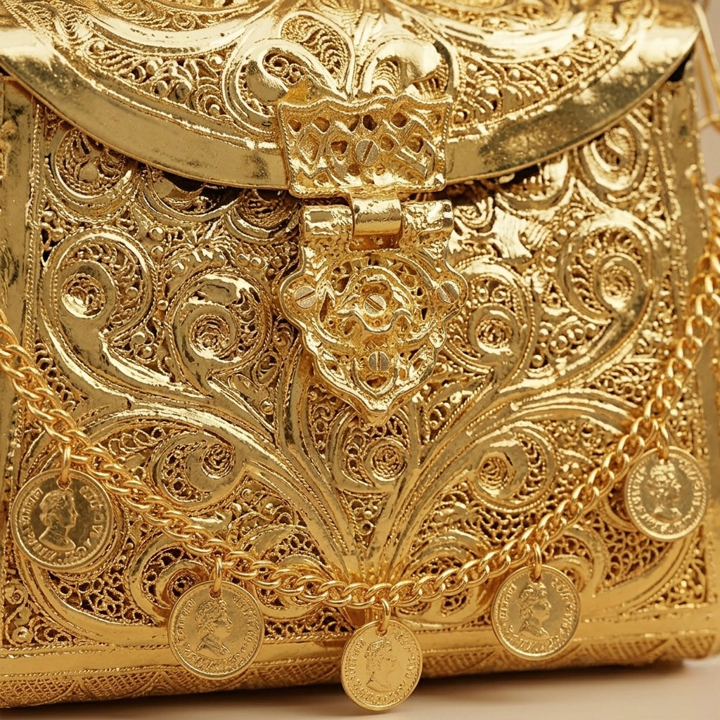 The Gilded Noor Mini Coin - Bag