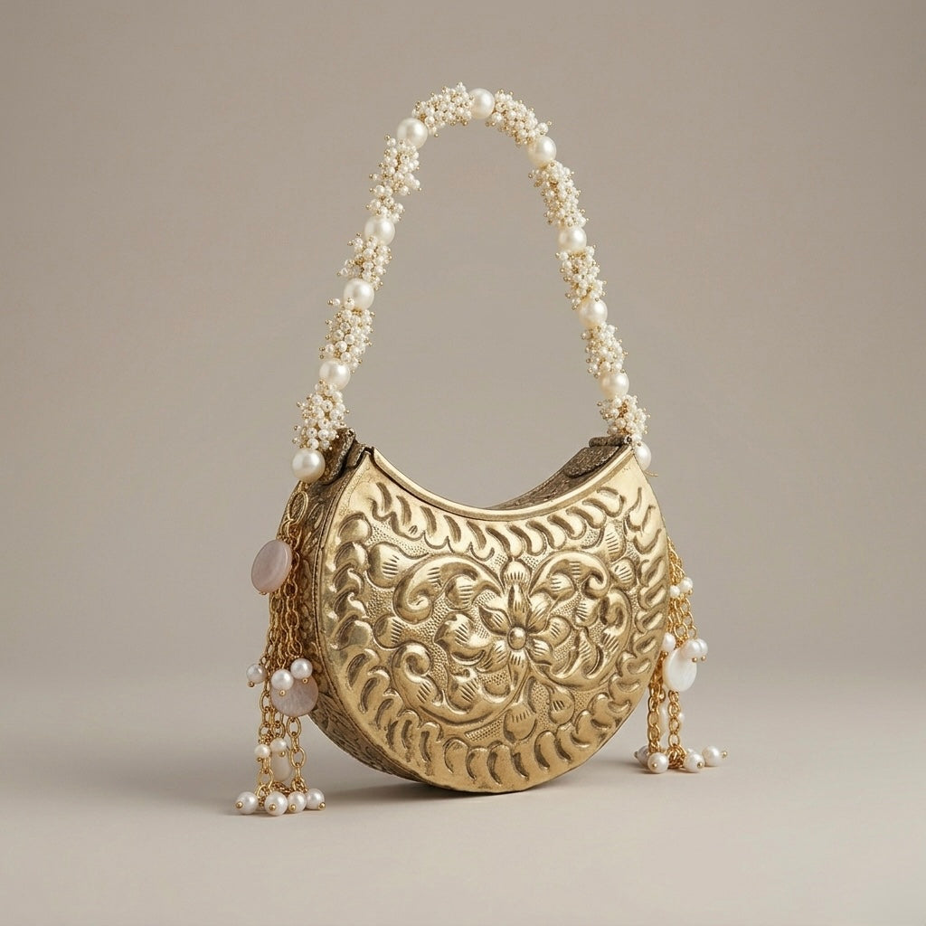 The Golden Heirloom Mini Coin Bag