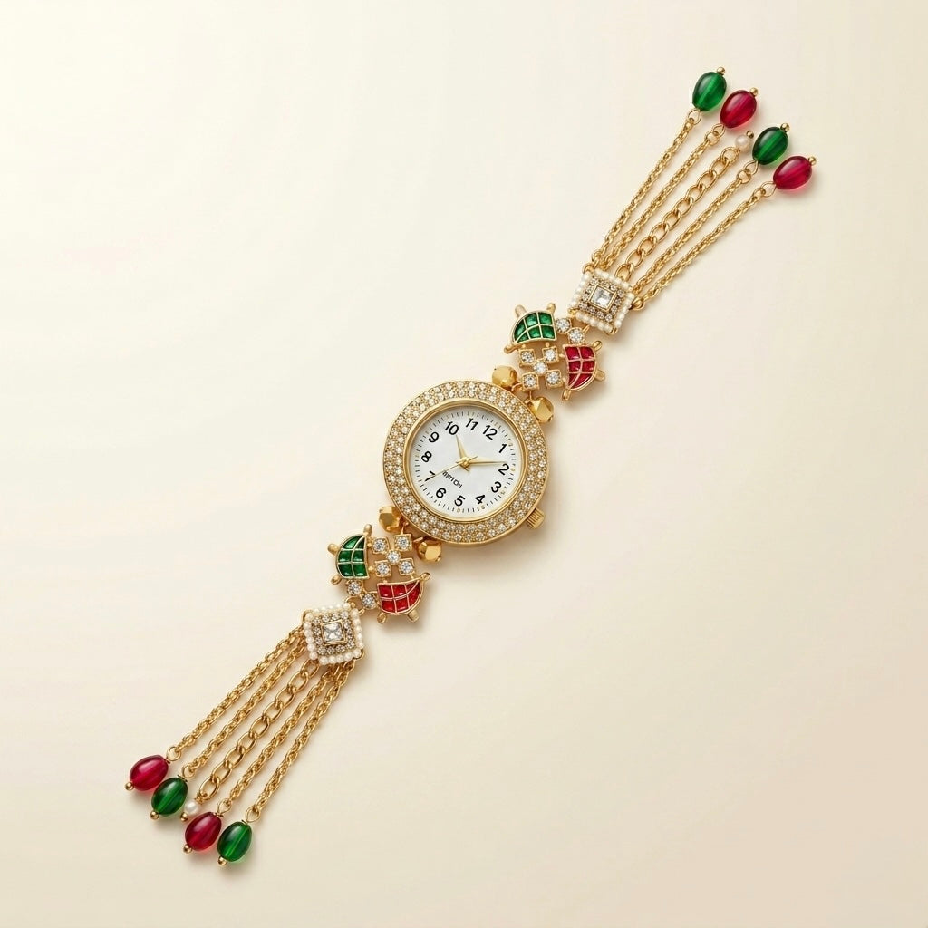 Meenakari Charm Timepiece