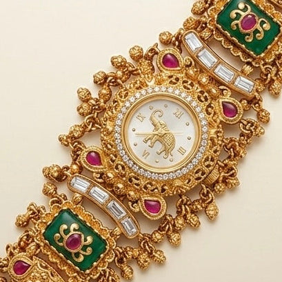 The Rajwada Elephant Timepiece