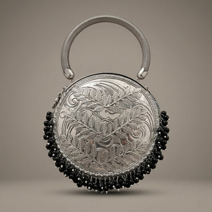 Rani Kashmira Silver - Bag