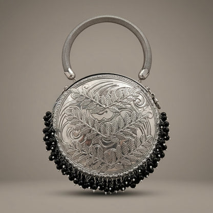 Rani Kashmira Silver - Bag