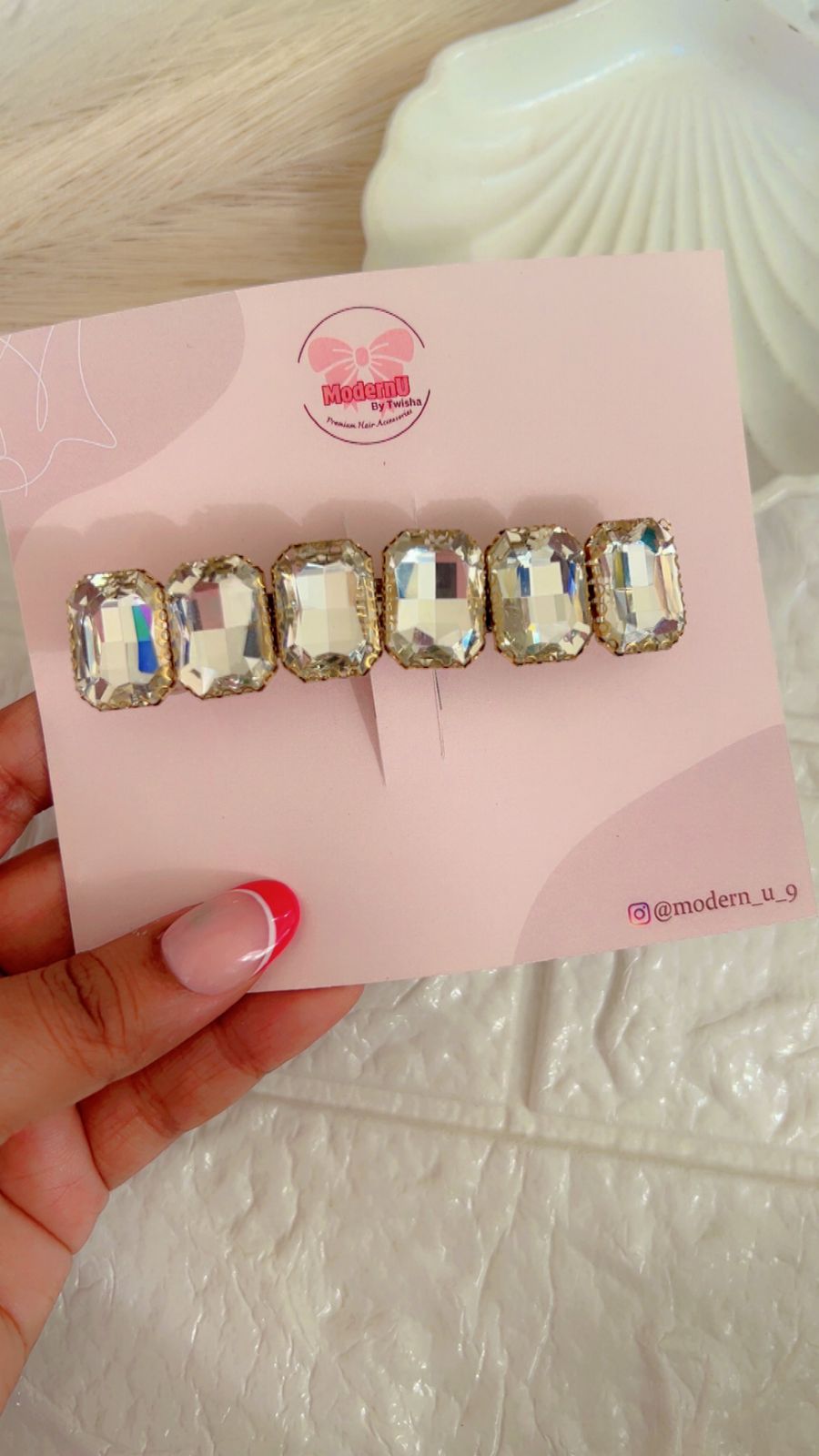 Luxe Recta Clip - Barrette