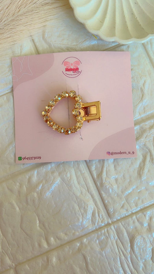 Golden Heart – "Golden Glimmer _ Hair Pin