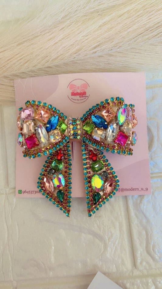 Fiora- Bow/ Embellished Bow/ Bejeweled Bow