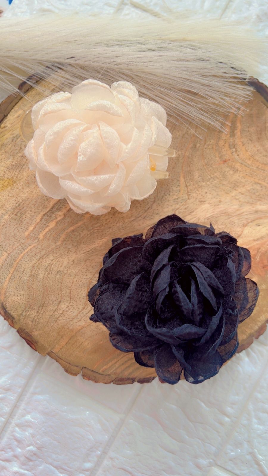 Flower Claw Clip