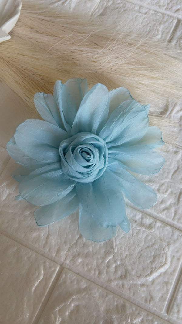 Eterna Flower Clip - Hair Brooch