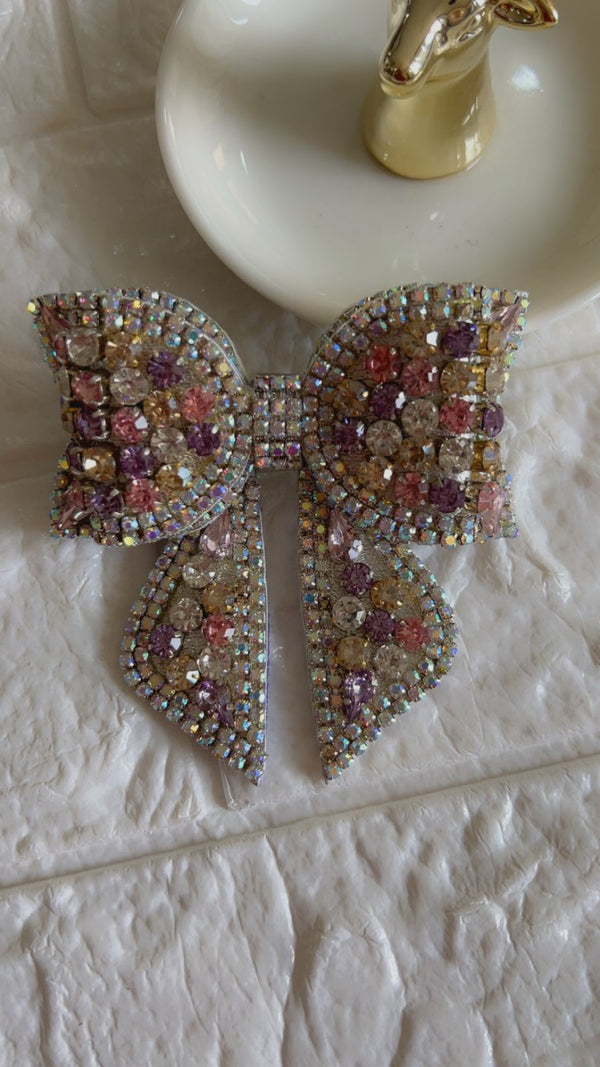 Pastel Gleam - Bow/ Embellished Bow/ Bejeweled Bow