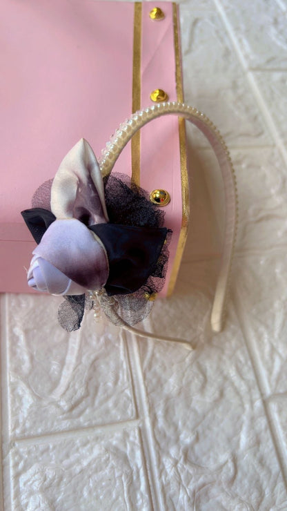 Rose Hanbok Elegance - Hair Band