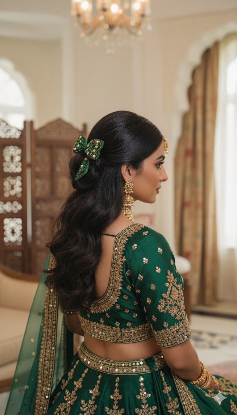 Forest Whisper - Embellished Bow