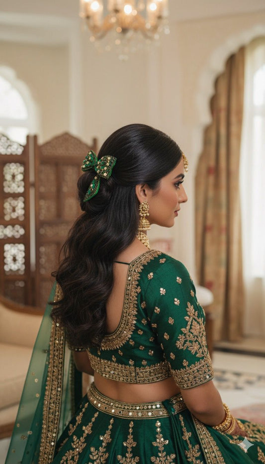 Forest Whisper - Embellished Bow