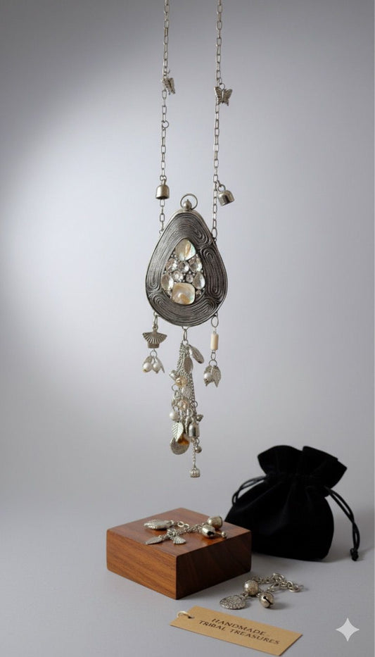 Antique Charm Drop Mini- Bag