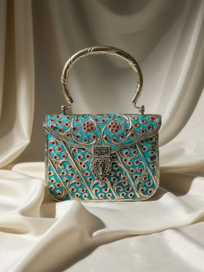 Devyani Teal Royale - Bag