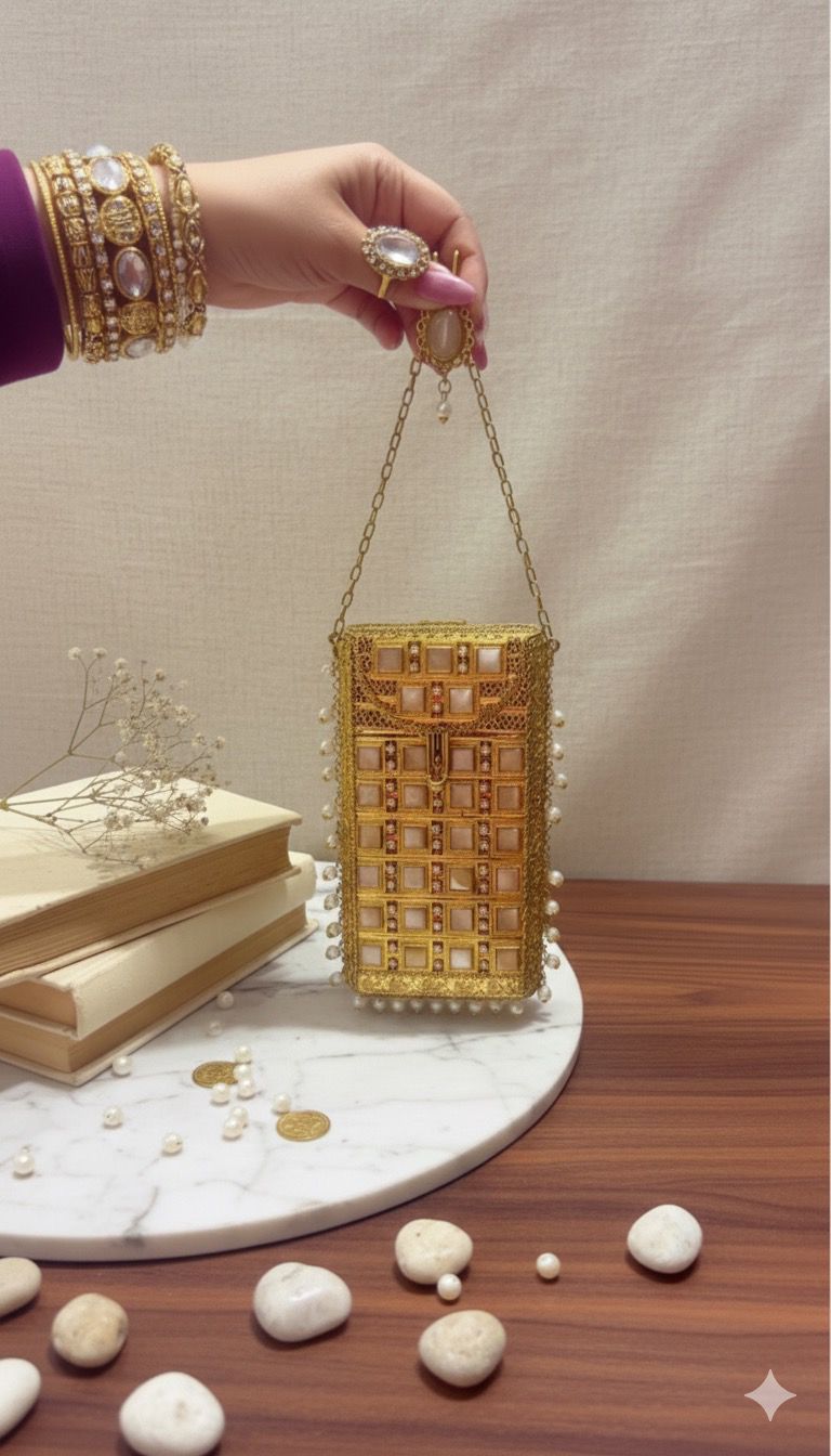 Noorā Pearl Box Sling- Bag