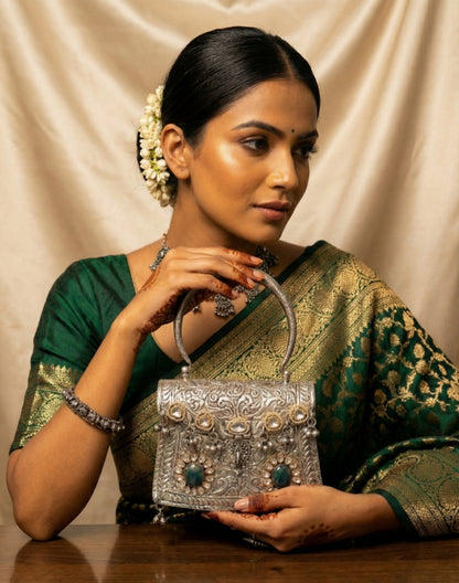 Zehra Kundan Metal - Bag