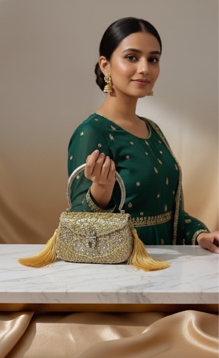 Zeenat Kundan Treasure - Bag